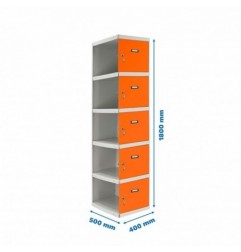 SIMONLOCKER PROF.DISM.5 PUERTA 1/5 400 ADI GR/NA