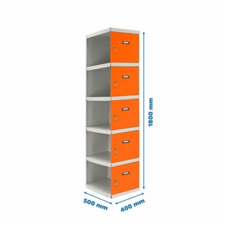 SIMONLOCKER PROF.DISM.5 PUERTA 1/5 400 ADI GR/NA