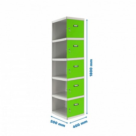 SIMONLOCKER PROF.DISM.5 PUERTA 1/5 400 ADI GR/VE