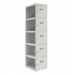 SIMONLOCKER PROF.DISM.5 PUERTA 1/5 400 ADI GRIS