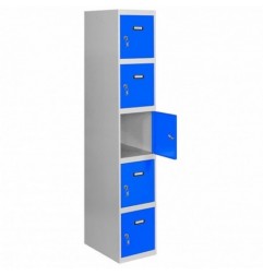 SIMONLOCKER PROF.DISM.5 PUERTA 1/5 400 IN GR/AZ