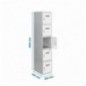 SIMONLOCKER PROF.DISM.5 PUERTA 1/5 400 IN GR/BL
