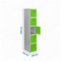 SIMONLOCKER PROF.DISM.5 PUERTA 1/5 400 IN GR/VE