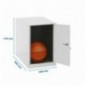 SIMONLOCKER DISM. MINI 475x300x500 mm BLA/BLA