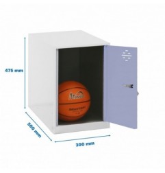 SIMONLOCKER DISM. MINI 475x300x500 mm BLA/GR
