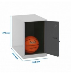 SIMONLOCKER DISM. MINI 475x300x500 mm GR/ANT