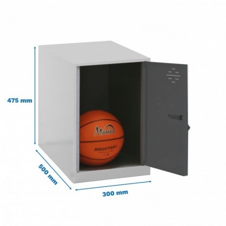 SIMONLOCKER DISM. MINI 475x300x500 mm GR/ANT