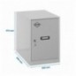 SIMONLOCKER DISM. MINI 475x300x500 mm GRIS