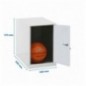SIMONLOCKER DISM. MINI 475x400x500 mm BLA/BLA