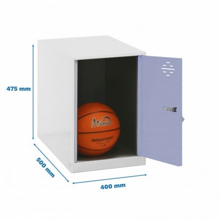 SIMONLOCKER DISM. MINI 475x400x500 mm BLA/GR