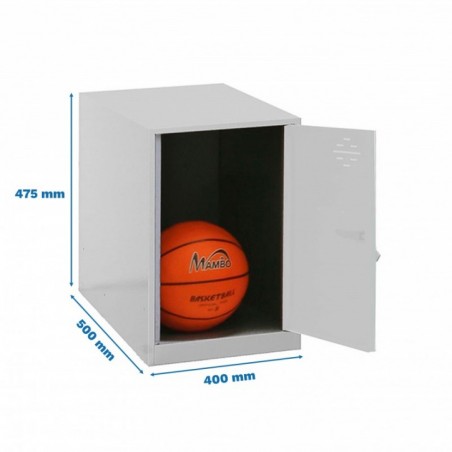 SIMONLOCKER DISM. MINI 475x400x500 mm GR/BCO