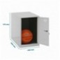 SIMONLOCKER DISM. MINI 475x400x500 mm GRIS