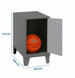 SIMONLOCKER DISM.MINI 475x300x500+PIES ANT/GR