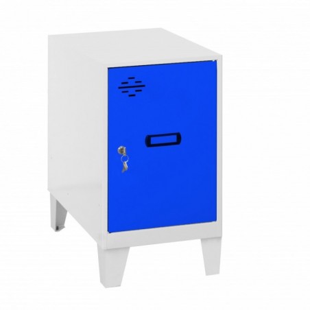 SIMONLOCKER DISM.MINI 475x300x500+PIES BLA/AZU