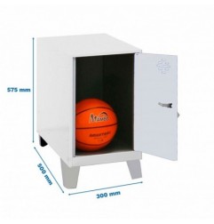 SIMONLOCKER DISM.MINI 475x300x500+PIES BLA/BLA