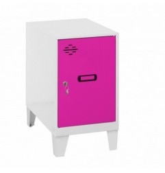 SIMONLOCKER DISM.MINI 475x300x500+PIES BLA/ROS