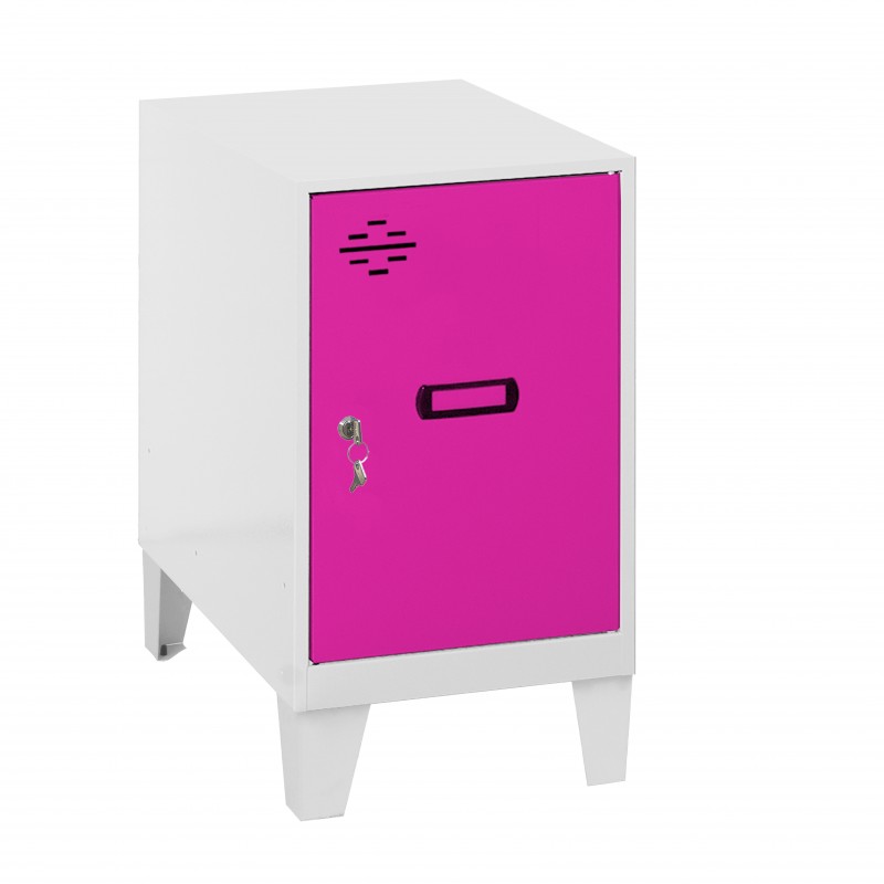 SIMONLOCKER DISM.MINI 475x300x500+PIES BLA/ROS