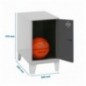 SIMONLOCKER DISM.MINI 475x300x500+PIES GR/ANT