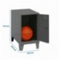 SIMONLOCKER DISM.MINI 475x400x500+PIES ANT/ANT