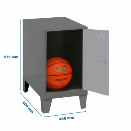 SIMONLOCKER DISM.MINI 475x400x500+PIES ANT/GR