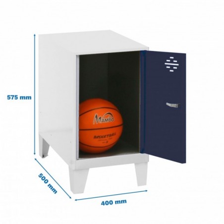 SIMONLOCKER DISM.MINI 475x400x500+PIES BLA/ANT