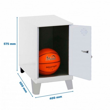 SIMONLOCKER DISM.MINI 475x400x500+PIES BLA/BLA