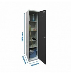 SIMONLOCKER PROF.DISM.CLEANING 180x40x40 1/4 GR/AN