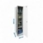 SIMONLOCKER PROF.DISM.CLEANING 180x40x40 1/4 GR/BC