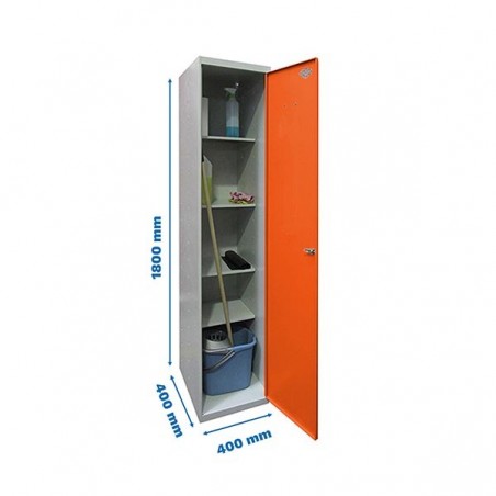 SIMONLOCKER PROF.DISM.CLEANING 180x40x40 1/4 GR/NA