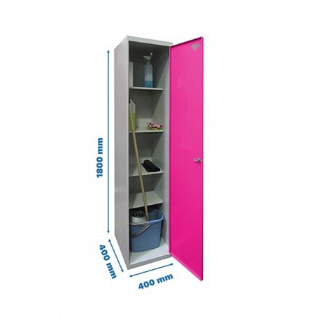 SIMONLOCKER PROF.DISM.CLEANING 180x40x40 1/4 GR/RS