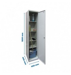 SIMONLOCKER PROF.DISM.CLEANING 180x40x40 1/4 GRIS