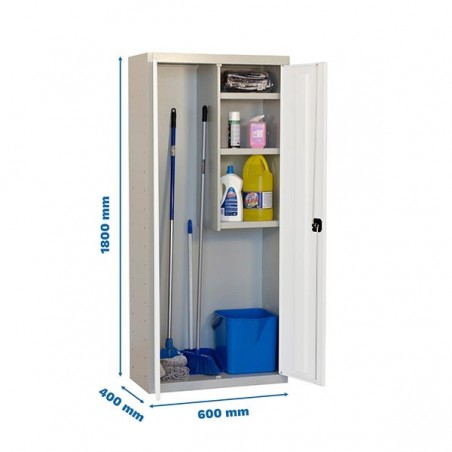 SIMONLOCKER PROF.DISM.CLEANING 180x60x40 2/3 GR/BC