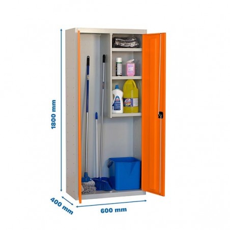 SIMONLOCKER PROF.DISM.CLEANING 180x60x40 2/3 GR/NA