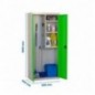 SIMONLOCKER PROF.DISM.CLEANING 180x60x40 2/3 GR/VE