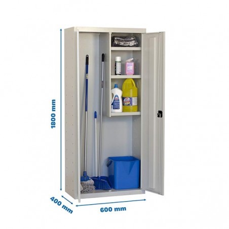 SIMONLOCKER PROF.DISM.CLEANING 180x60x40 2/3 GRIS