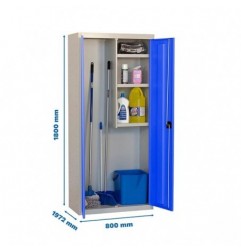 SIMONLOCKER PROF.DISM.CLEANING 180x80x40 2/3 GR/AZ
