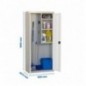 SIMONLOCKER PROF.DISM.CLEANING 180x80x40 2/3 GR/BC