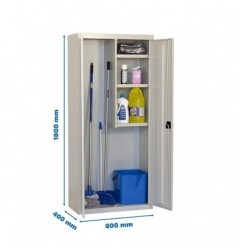 SIMONLOCKER PROF.DISM.CLEANING 180x80x40 2/3 GRIS