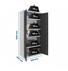 SIMONLOCKER PROF.DISM.MULTI. 180x60x40 2/4 GR/AN
