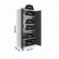SIMONLOCKER PROF.DISM.MULTI. 180x60x40 2/4 GR/AN