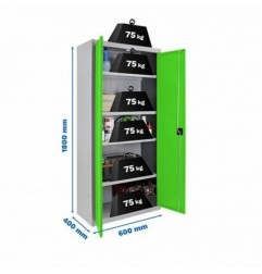 SIMONLOCKER PROF.DISM.MULTI. 180x60x40 2/4 GR/VER