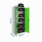 SIMONLOCKER PROF.DISM.MULTI. 180x60x40 2/4 GR/VER