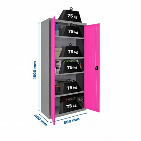 SIMONLOCKER PROF.DISM.MULTI. 180x80x40 2/4 GR/RS