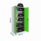 SIMONLOCKER PROF.DISM.MULTI. 180x80x40 2/4 GR/VE