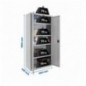 SIMONLOCKER PROF.DISM.MULTI. 180x80x40 2/4 GRIS