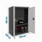 SIMONLOCKER PROF.DISM.MULTI. 90x80x40 2/1 AN/BL