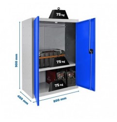 SIMONLOCKER PROF.DISM.MULTI. 90x80x40 2/1 GR/AZ