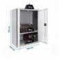 SIMONLOCKER PROF.DISM.MULTI. 90x80x40 2/1 GR/BL