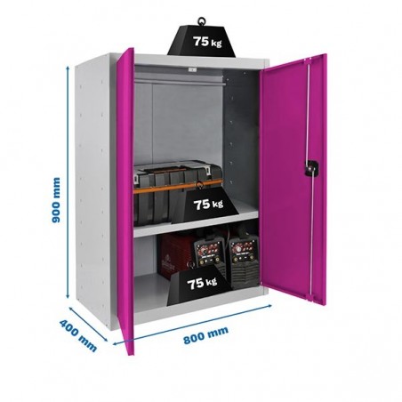 SIMONLOCKER PROF.DISM.MULTI. 90x80x40 2/1 GR/RS