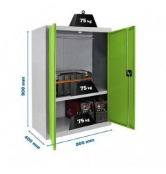 SIMONLOCKER PROF.DISM.MULTI. 90x80x40 2/1 GR/VE